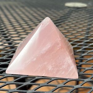 Rose Quartz Pyramid